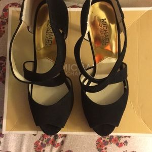 Michael Kors Shoes - Michael kors suede heels Michael Kors Shoes - Michael kors suede heels